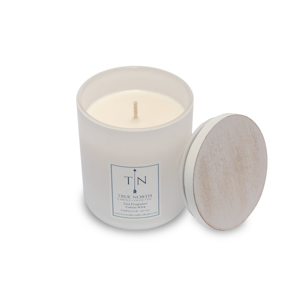 Coastal White Candle Scented Soy Fresh Gardenia